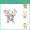 Tololo Round Hand Bell Plush Toy For 0-year-old Babies Emotional Development Visual Stimulation Hand-eye Coordination