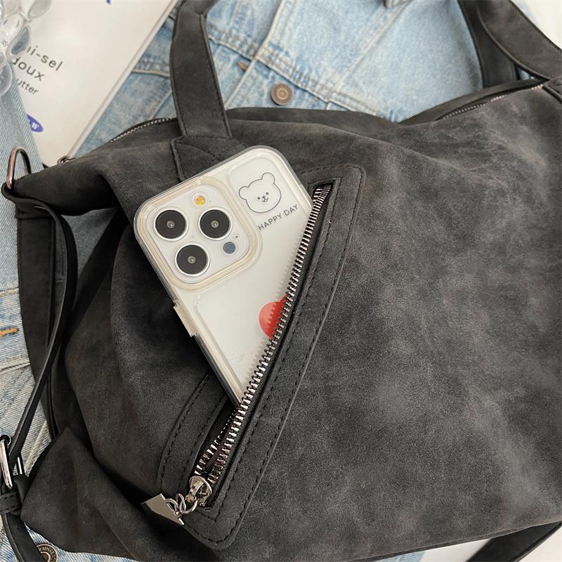 Women's Minimalist Handbag, Large-capacity Shoulder Bag, Vintage Handbag, Women's Handbag, Fashionable Daily Shoulder Bag