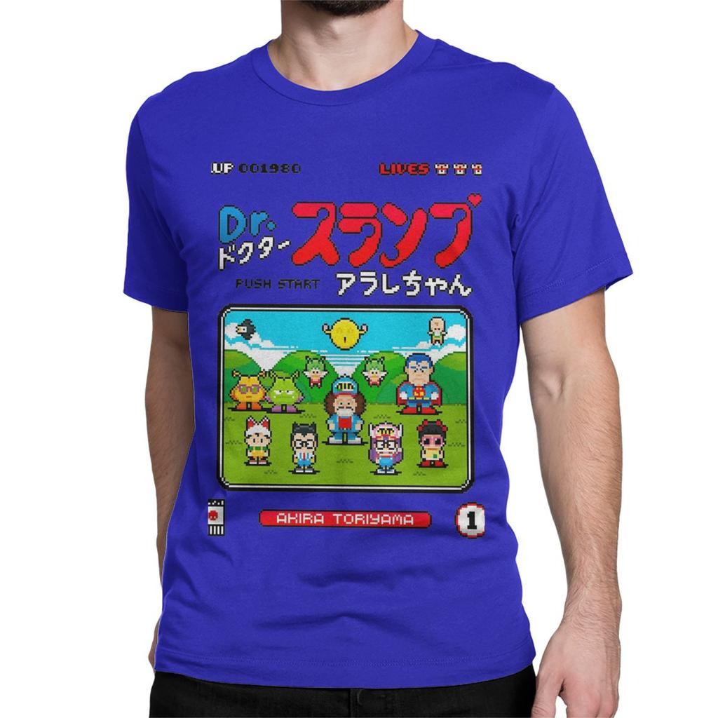 Arale Anime Cute for Men Women T Shirts Dr Slump Vintage Tee Shirt Short Sleeve Crewneck T-Shirt 100% Cotton Classic Tops