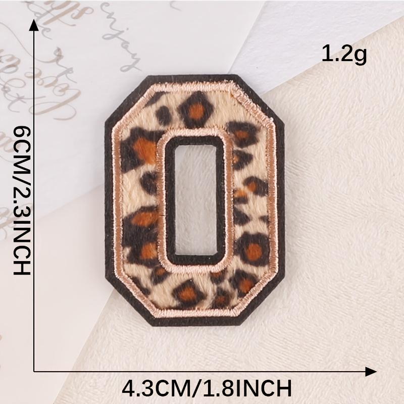 3pcs Flannel Iron-On Letter Patches, Embroidered Letter Patches, Suitable for Clothing, Dresses, Hats, Jeans, Shoes, Bags, DIY Materials