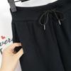 Korean High-Waist Knit Harem Pants for Women