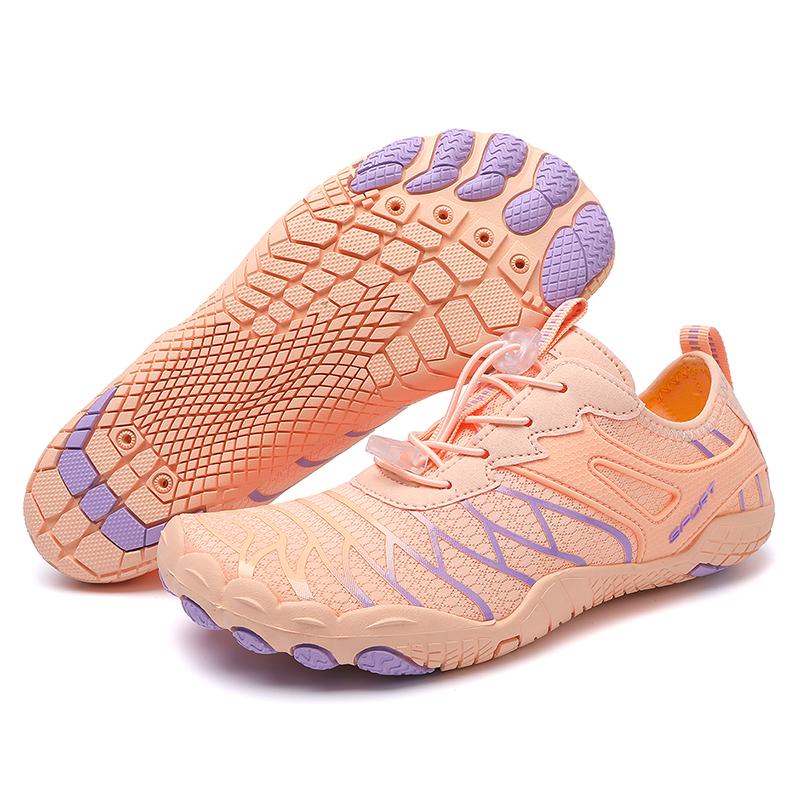 Quick Dry Beach Wading Sneakers Breathable Unisex Aquatic Sports Shoes Non-slip Water Shoes for Surfing Diving Canyoning