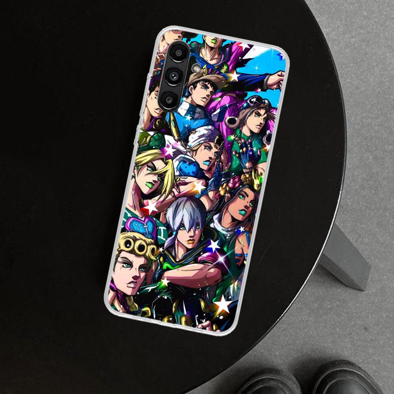 JoJo's Bizarre Adventure Hot Anime Phone Case Cover for Samsung Galaxy A17 A16 A26 A36 A56 A57 A37 A15 A25 A35 A55 A14 A24 A34 A