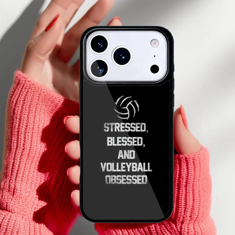 

Volleyball Sports Phone Case for iPhone 17 Air 16e 15 14 13 Pro Max Back Cover for 12 11 Pro Coque iPhone 14 Plus