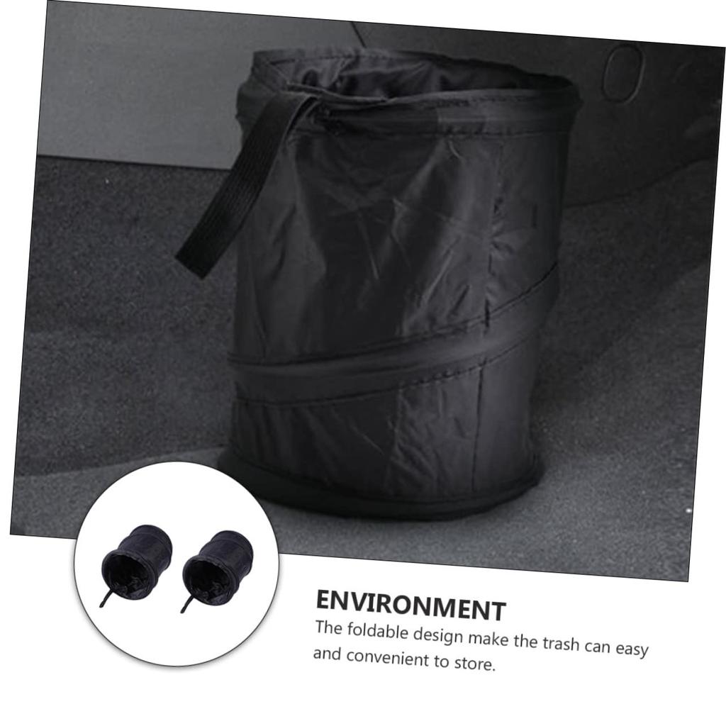 CHILDWEET 2pcs Car Trash Trash Trash Trash Bin Auto Car