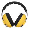 Earmuffs Noise Reduction Sound Blocking Hearing Protection Comfortable Wearing Ear Muffs NRR 31DB Yellow for Children 0 To 3 Years Old