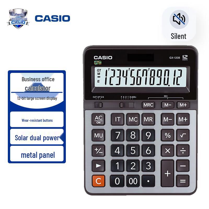 Casio 12-Digit Business Desktop Calculator