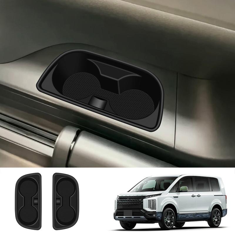 

Правый руль Для Mitsubishi Delica D:5 2024 2025 силиконовые аксессуары для интерьера переключатель стеклоподъемника рычаг переключения передач крышка третьего подстаканника style A