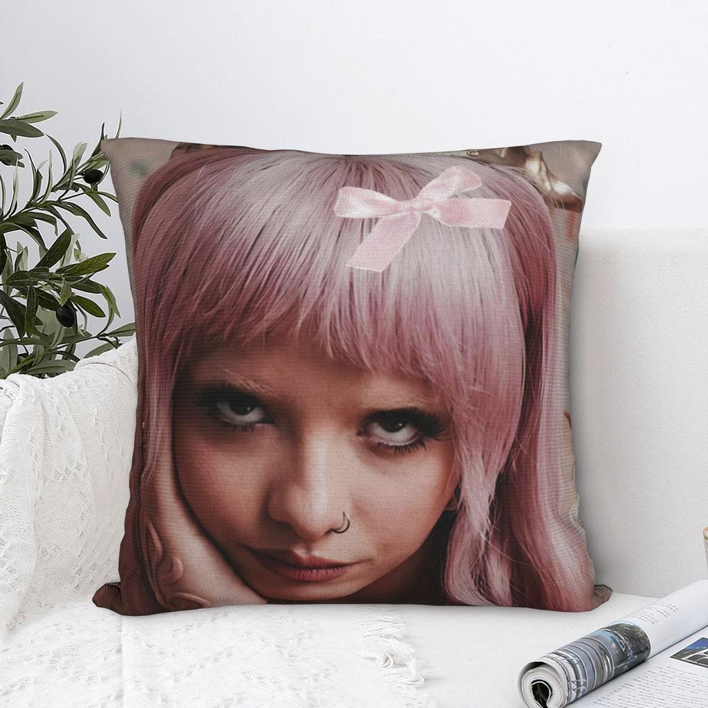 Melanies Martinez Hades Album 2026 Pillow Covers Accessories Soft Cushion Cover Decorations Pillow Case Cover Chair Multi-Size