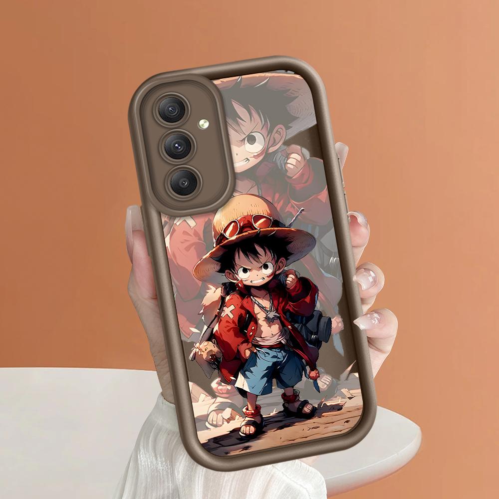 Soft Silicone Square Ladder Printing Pattern Phone Casing Full Cover Camera Shockproof Protection Rubber Case for Samsung