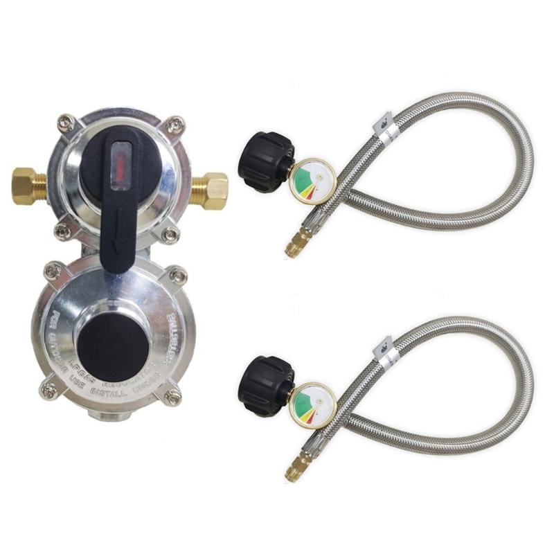 Gases Regulator Pressure Regulator Grill Regulator Valves Pressure Reducing Valves Metal Texture Suitable for Kitchen