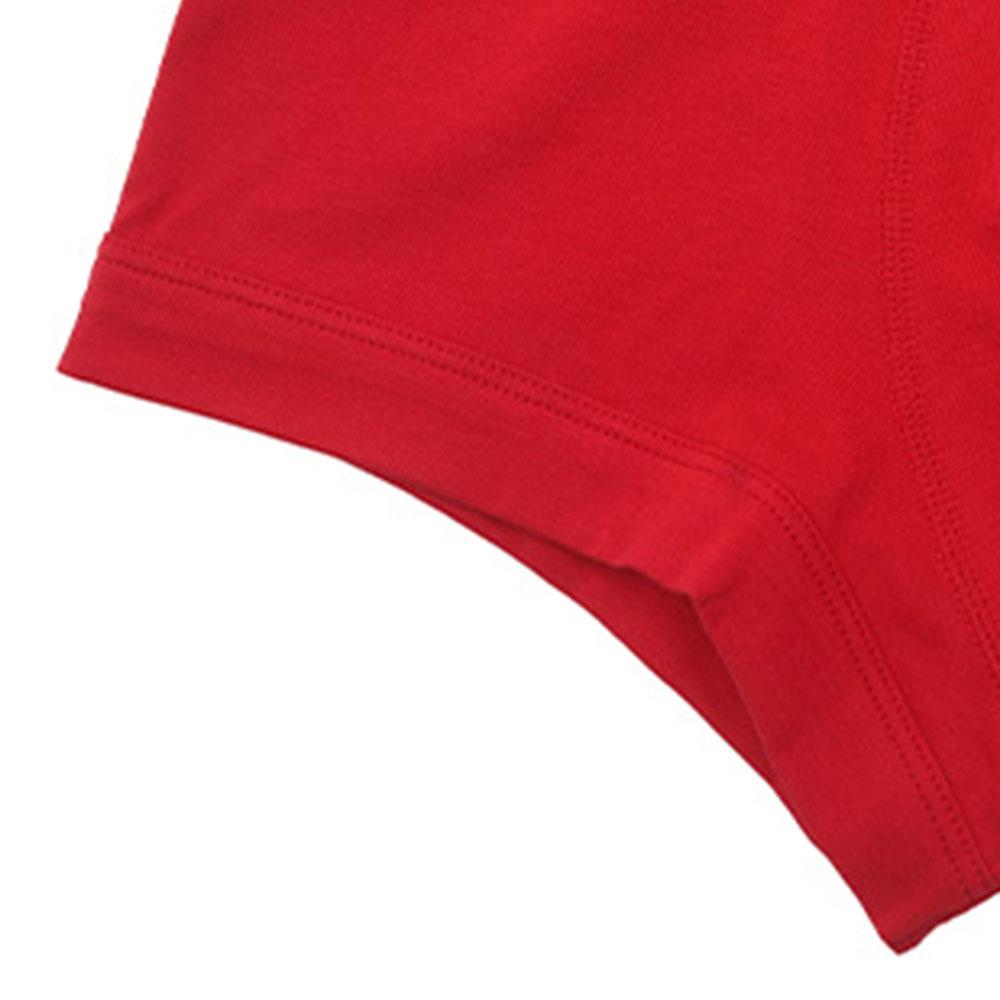 Emporio Armani FW22 Letter Print Boxer Briefs Men underwear Red 1113892-F5251-2174