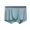 Men's Combed Cotton Antibacterial Breathable Boxer Briefs with Pure Cotton Crotch