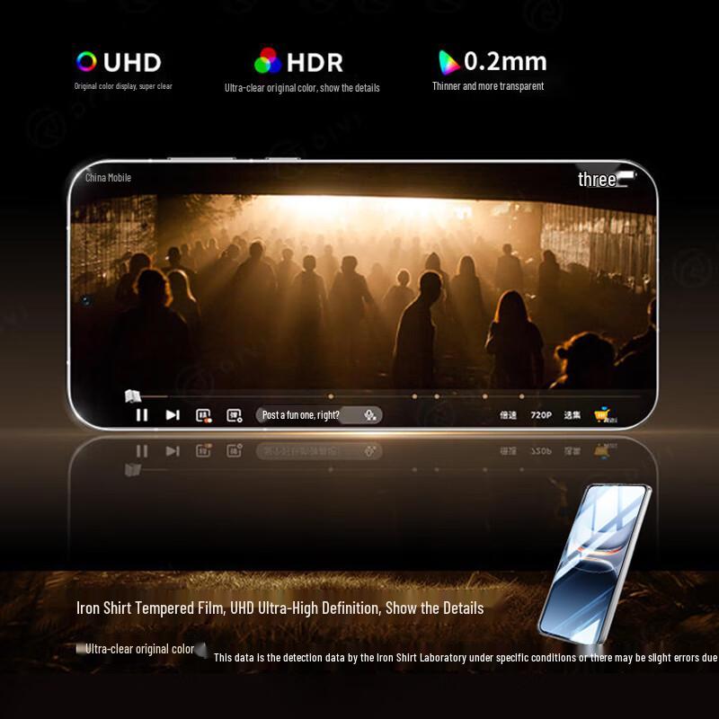 Tiebushan Tempered Glass Screen Protector for Vivo iQOO