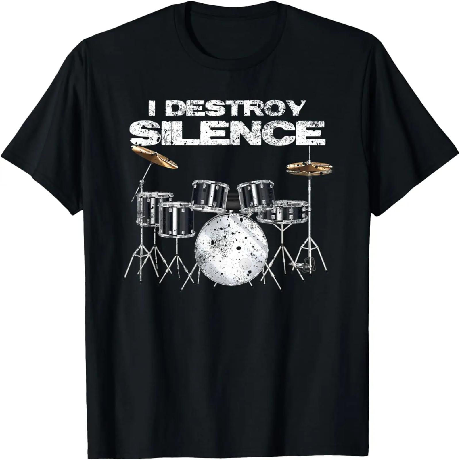 Never Underestimate An Old Man Drums T-Shirt XXXXXL разноцветный