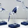 Nautical Coastal Birds Sculpture Home Decor Statue Beach Seagulls Ornaments