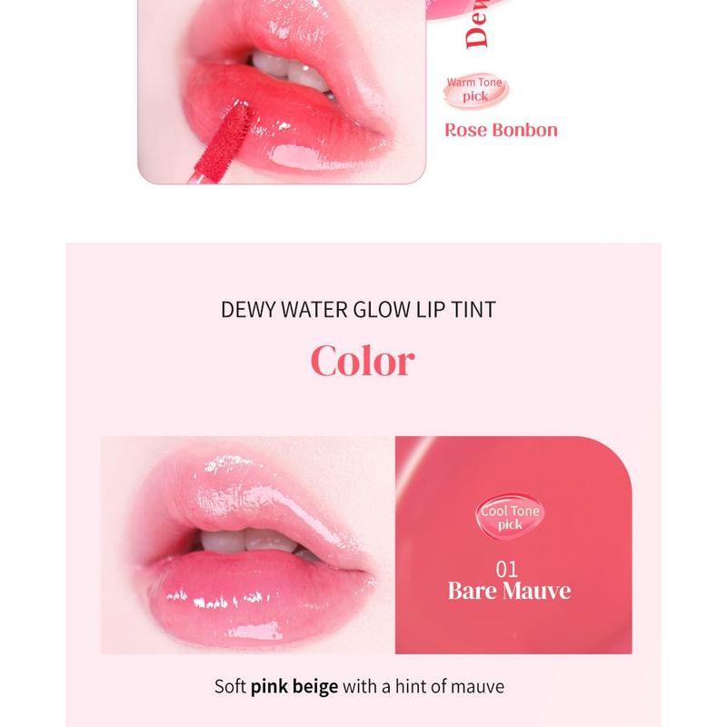 MACQUEEN - Dewy Water Glow Lip Tint - 9 Colors