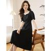 Hepburn Style Elegant Slimming French Little Black Dress for Women - Summer Collection
