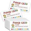 50 Blatt/Packung, 5 * 9cm, Kinderspielzeug, Belohnungskarten, Kindergarten-Lehrmaterial, Belohnungskarten für die Früherziehung, Bildungseinrichtung