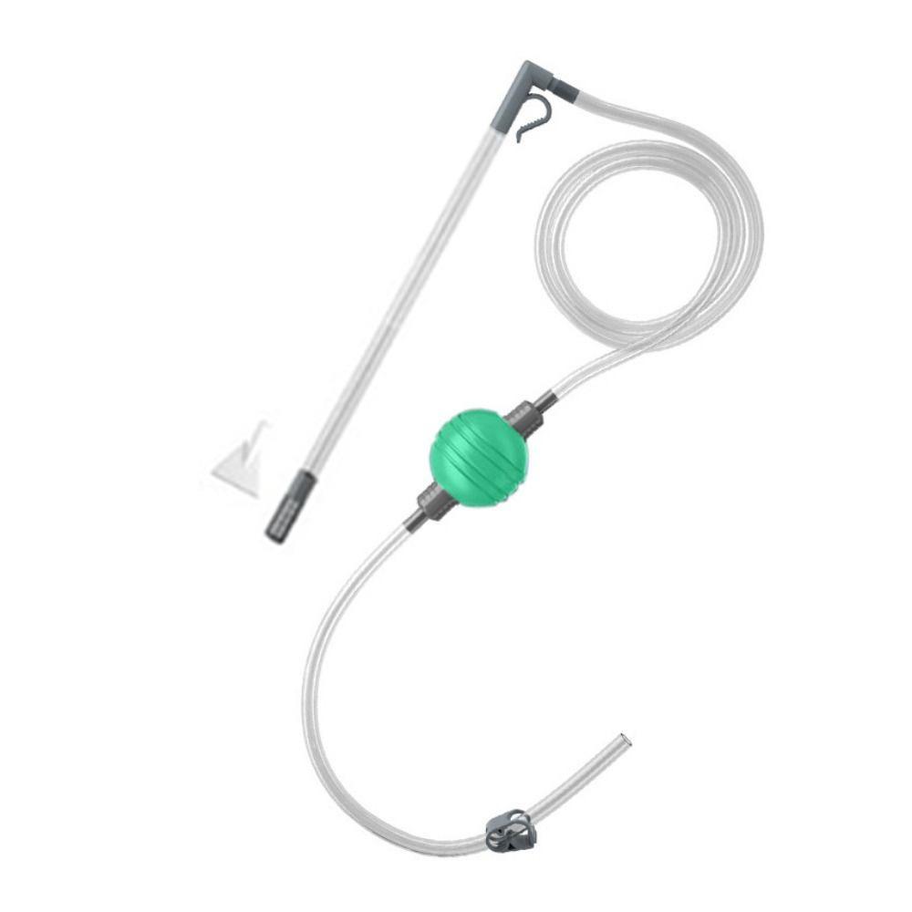 

Plastic Siphon Water Pump Cleaner 1.9M Fish Tank Water Changer Fish Tank Gravel Filter Aquarium