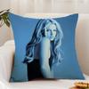 B-Britney J-Jean Cushion Cover Premium Comfort Reversible Pillow Cover - Dual - Use Design for Home & Car