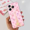 Voor Realme C63 C61 Narzo N61 N63 Hoesje Bloemen Vlinder Dames Mode Achterkant Transparant Zacht Slank Siliconen Bumper Shell