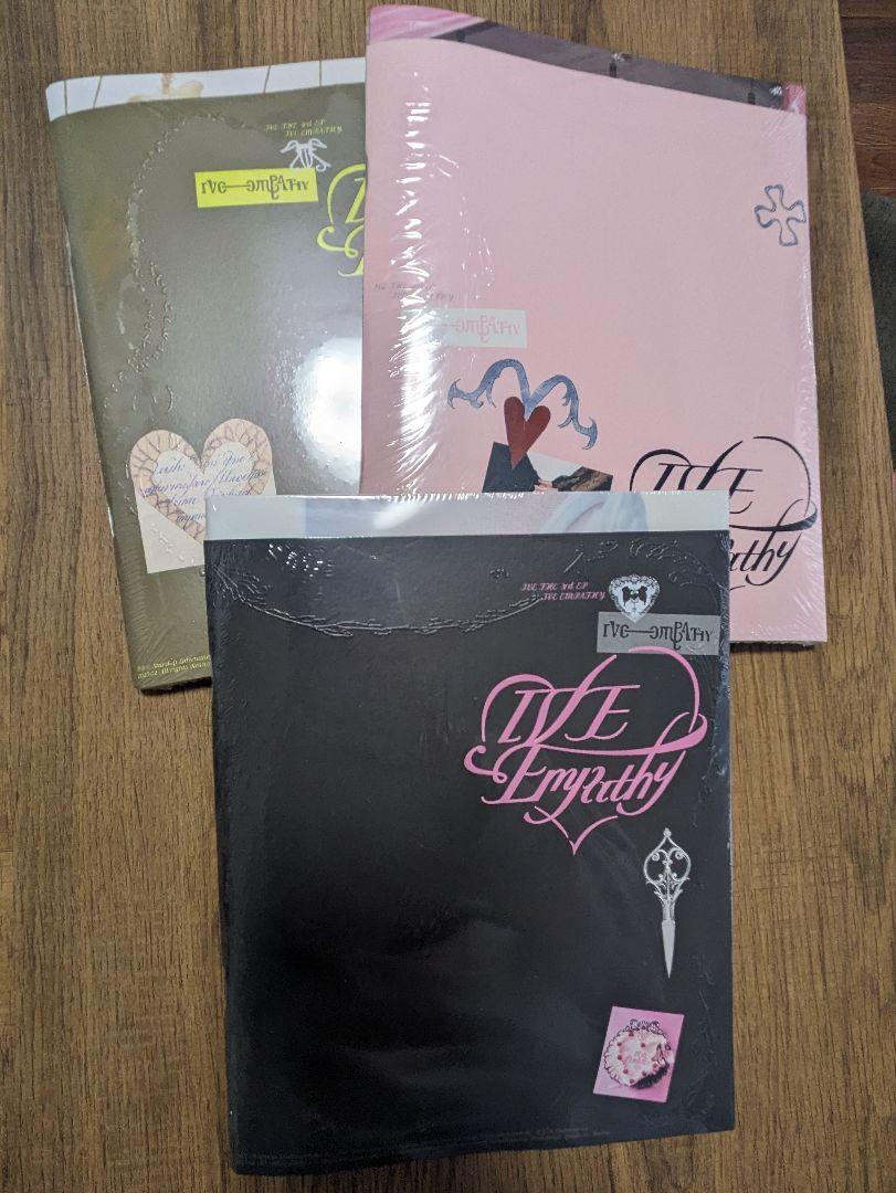 

[USED] IVE EMPATHY album 3 form set