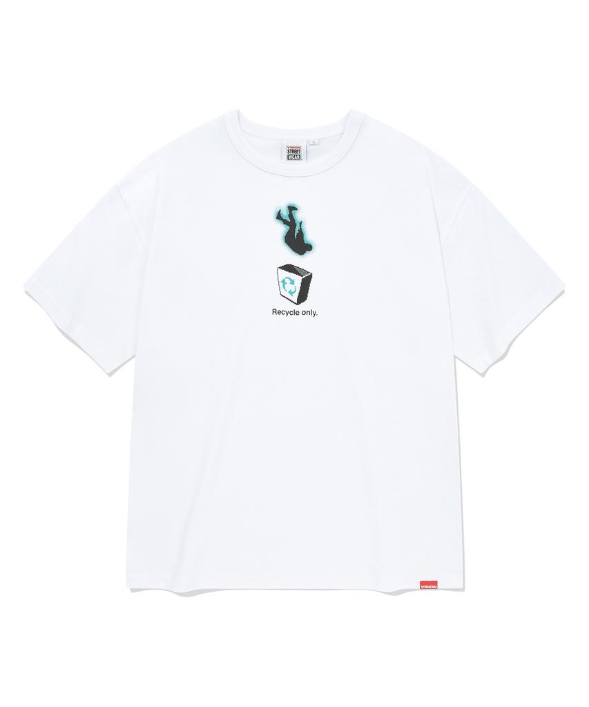 VISION STREETWEAR Vsw Recycle T-Shirts White