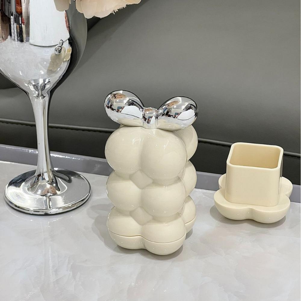 High-end Plastic Toothpick Holder Mini Household Toothpick Box Cotton Swab Box For Living Room