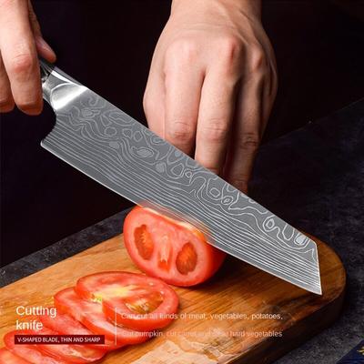 9inch Cutting Knife Steel Japanese-style Bull Knife Chef Kitchen Sushi Cooking Knife Kitchen Knife