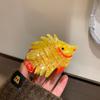 Goldfish Acetate Ocean Animal Hair Claw Colorful Acetic Acid Hairpin Sweet Fish Grab Clip  Vacation