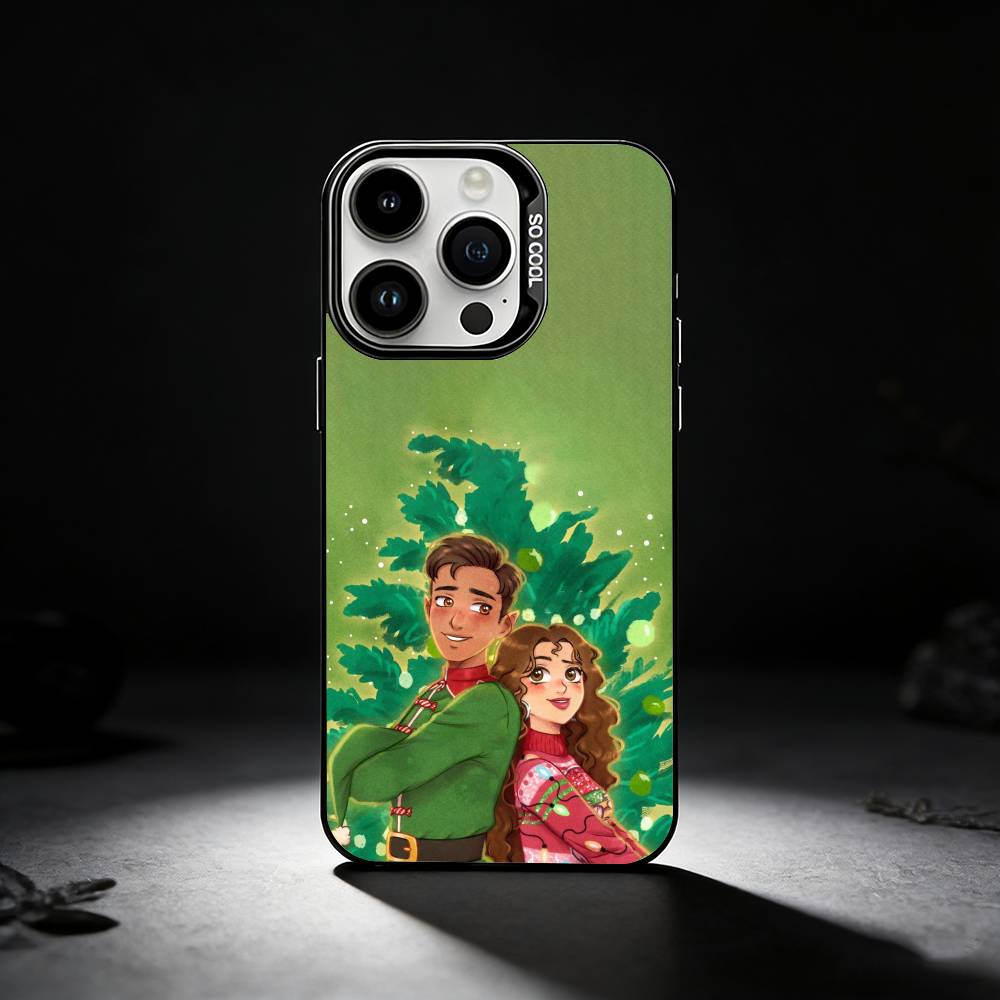 

Besar a un elfo Phone Case For iPhone 17,16,15,14,13,12,11 Plus,Pro Max,XS,Colored silver phone case iPhone12PROMAX