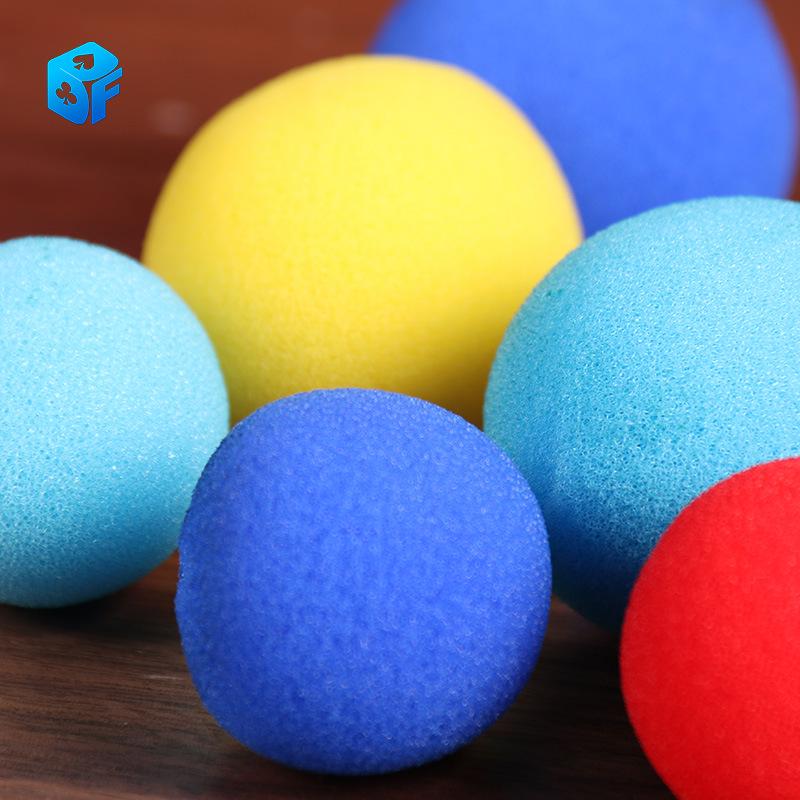 Magic Elastic Sponge Ball Set: Three Shells, Pea, and Three Cups for Close-up Magic Tricks.