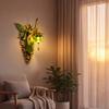 Vintage Fairy-style Resin Angel Wall Lamp Suitable for Decorating Bedrooms or Living Rooms.
