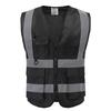 Reflective Multi-Pocket Cold-Proof Vest for Construction, Landscaping, Sanitation, Traffic, Ride-Hailing, and Riding