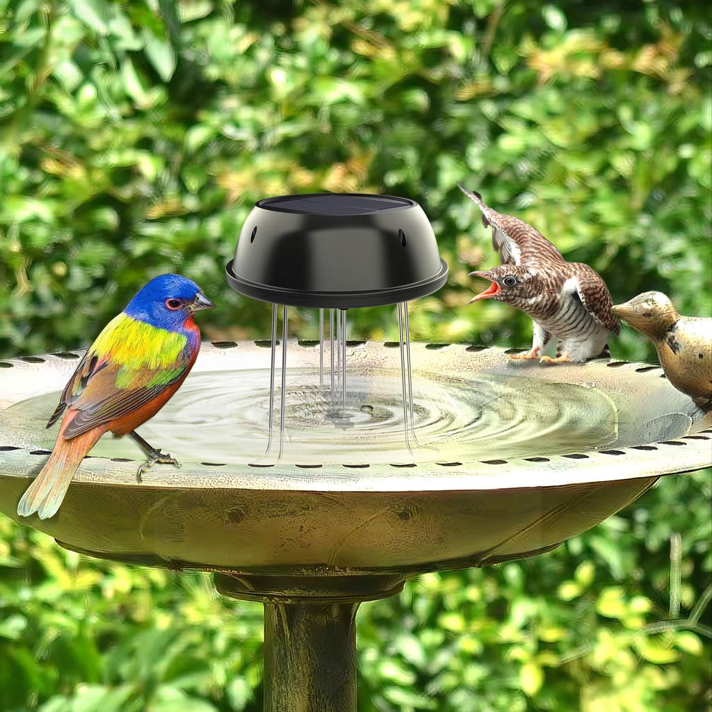 Solar Water Fountain Pump With Stand For Bird Bath And Garden Decor