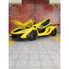 1/24 Simulation McLaren P1 Alloy Model Car Doors and Hood Can Be Opened Has Sound and Lighting Functions Rich In Details
