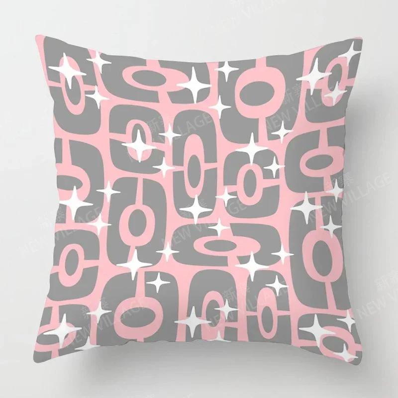 Nordic Fall Home Decor Autumn Throw Pillow Case Sofa Cushion Cover Modern  Geometry