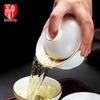 Dehua White Porcelain Mutton-Fat Jade Gaiwan Teacup