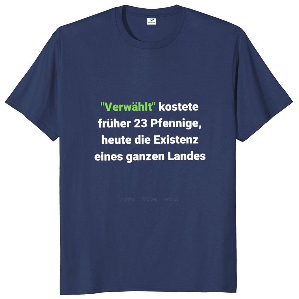 Verwählt Kostete Früher 23 Pfennige T-Shirt Lustiges Meme Deutscher Text Vintage Humor Tee Tops Lässig Baumwolle Unisex Weiche T-Shirts