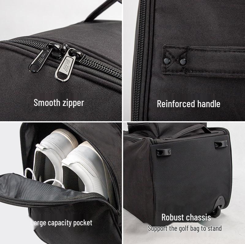 PLAYEAGLE Foldable Golf Travel Bag - Large, Portable, and Protective Cover