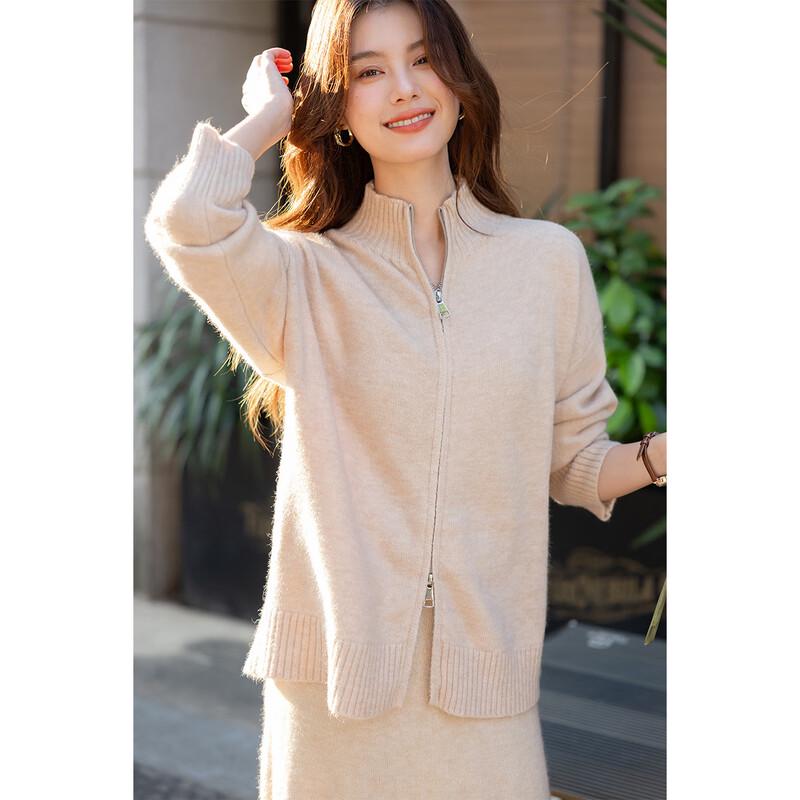 Ensemble Femme Mokaana Fashion Pull Premium à Manches Longues & Jupe Midi MKNJD3971