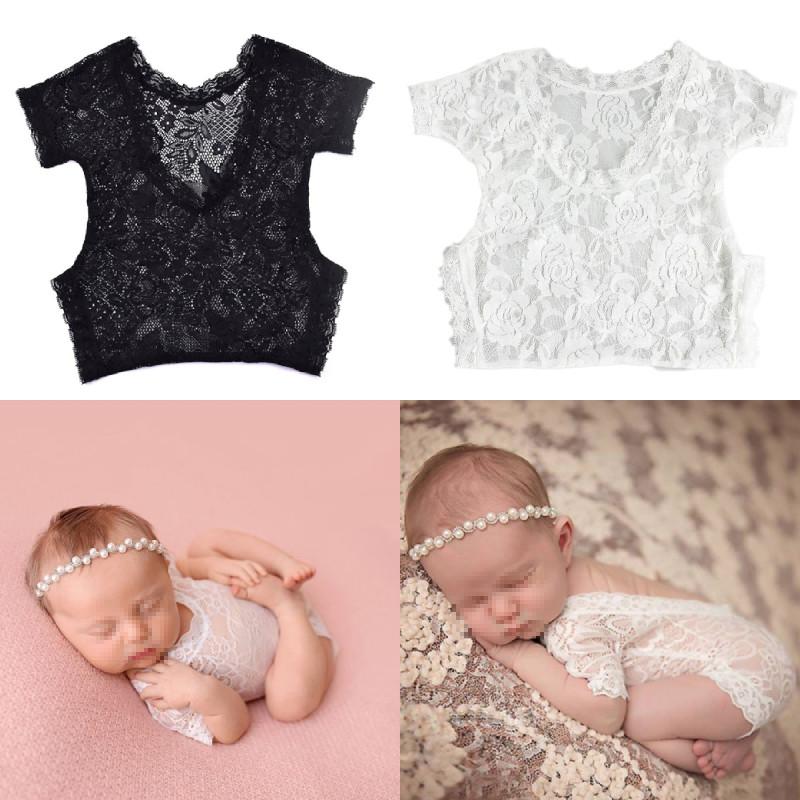 Baby Newborn Infant Girls Floral Lace Romper Bodysuit Jumpsuit Clothes Outfit