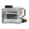 Jerrican d'eau de camping en matériau PC Contenant portable Robinet Joint étanche Résistant aux fuites Extérieur