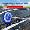 Stainless Steel Extendable Car Wash Mop & Brush