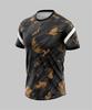 Simple and Fashionable Men's Outdoor 3D Printed Short-sleeved Large-sized Breathable Casual Sports T-shirt for Family Wear