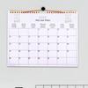 Multilingual 2026/2026 Wall Calendar English German Spanish 2026 Coil Calendar Notebook Coil Planner Agenda Organizer