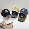 Autumn and Winter Cute Bear Baseball Hat Male and Female Versatile Student Cap Embroidered Cartoon Visor