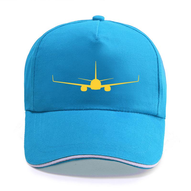 New Baseball Hat Boeing Plane Print Highquality Unisex Women Hat Casual Fashion Unisex Baseball Caps Snapback Hats