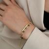 Wind Stacked Bracelet, French Retro Double-Layer Bracelet Women'S Light Luxury Jewelry